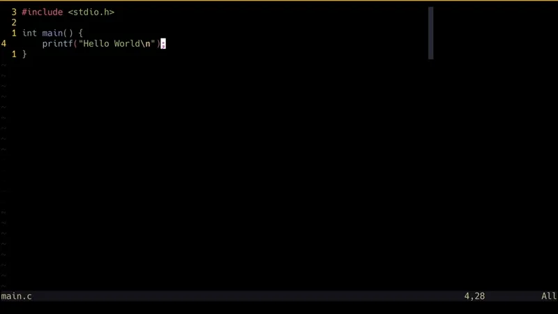 Command-line window modify filter command